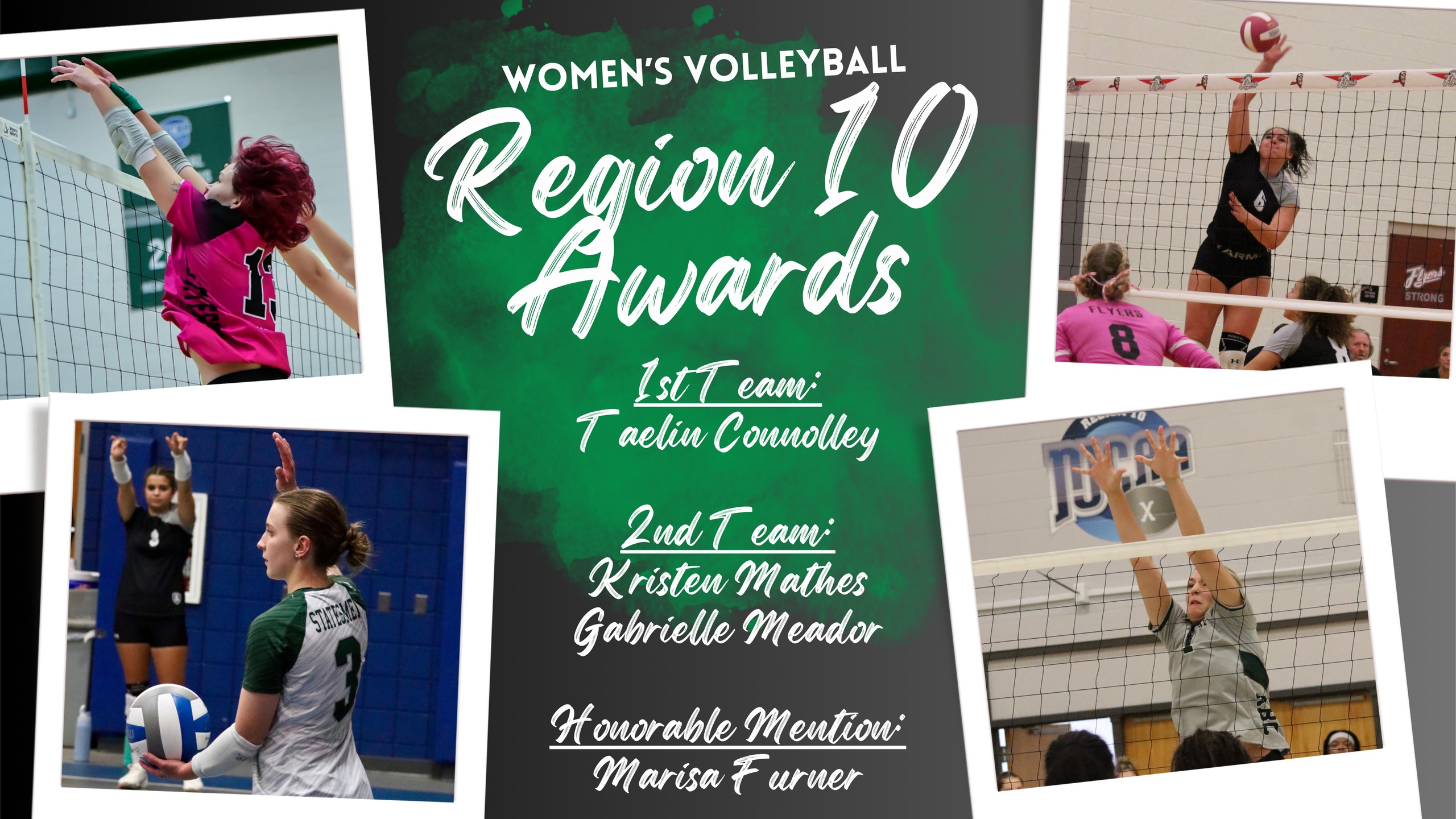 Four Statesmen Earn Region 10 DII All-Region Volleyball Honors